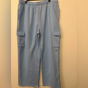 No Boundaries Soft Blue Sweatpants